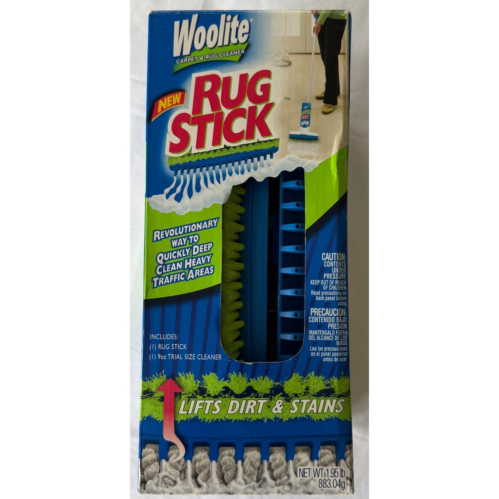 Woolite Rug‎ Stick Carpet & Rug Cleaner with 9oz Trial Size Cleaner 0850 Vintage